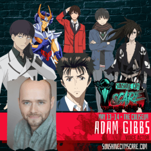 Adam Gibbs featuring Shunichi Izumi, Kuki Urie, Phoenix Ikki, Ryota Suzui, Hiroomi Nase, and Hyakkimaru at Sunshine City Scare.