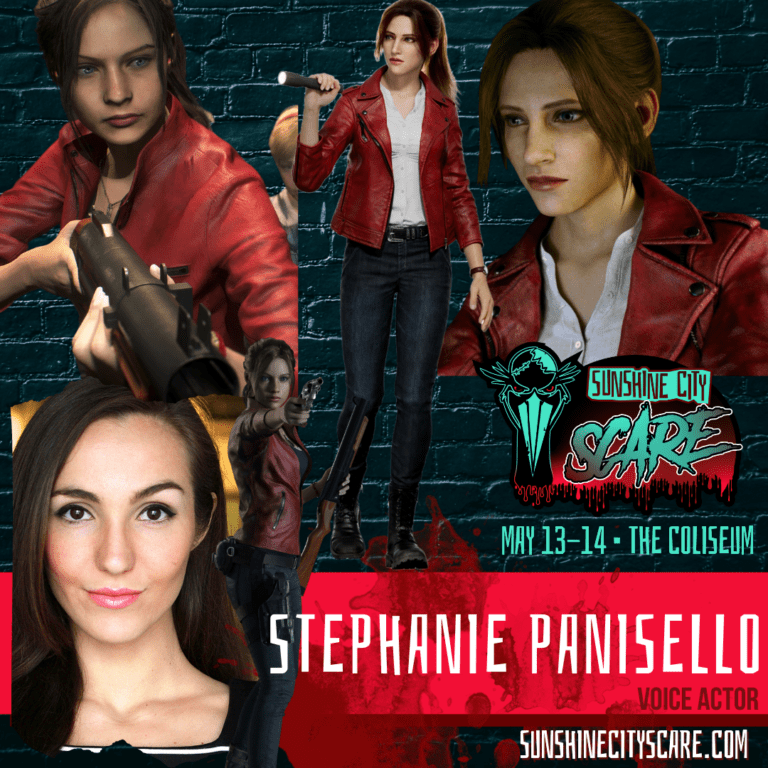 RESIDENT EVIL 2: REMAKE, INTERVIEW w/ CLAIRE REDFIELD Actor Stephanie  Panisello